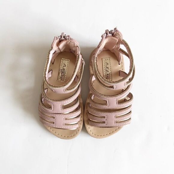 Sugar NWOT blush gladiator sandals size 5 - Picture 3 of 6